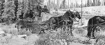 Overland Trail winter 1910