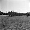 parade of soldiers during the handover ceremony, 1964.