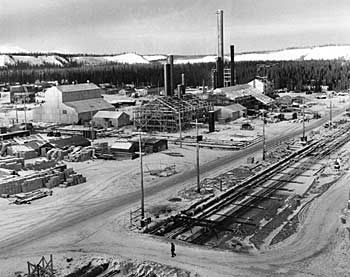 The Canol refinery in Whitehorse