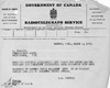 This telegram...highlights the Canol refinery construction in Whitehorse
