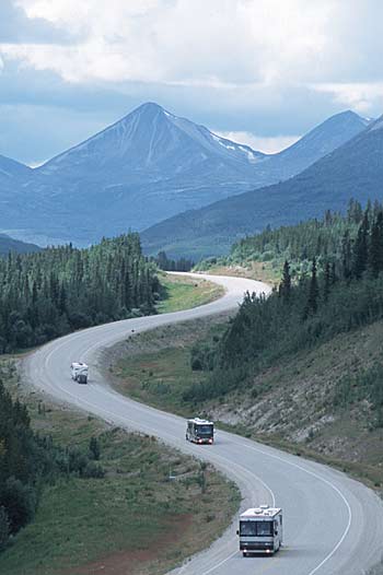 travelling the Alaska Highway